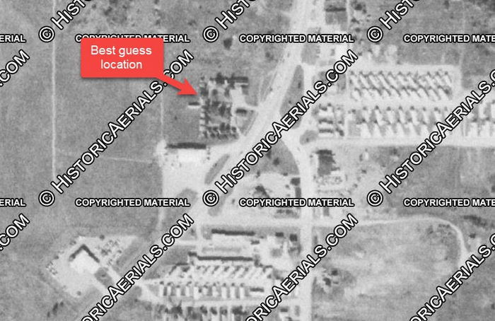 Hill Top Motel - 1974 Aerial (newer photo)